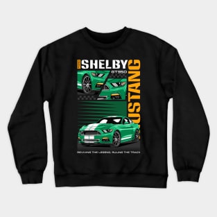 Vintage V8 Shelby GT350 Car Crewneck Sweatshirt